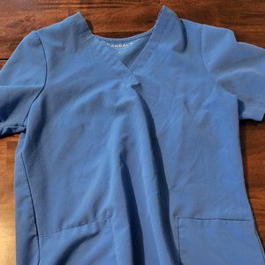 Royal Blue Mandala Scrubs Set